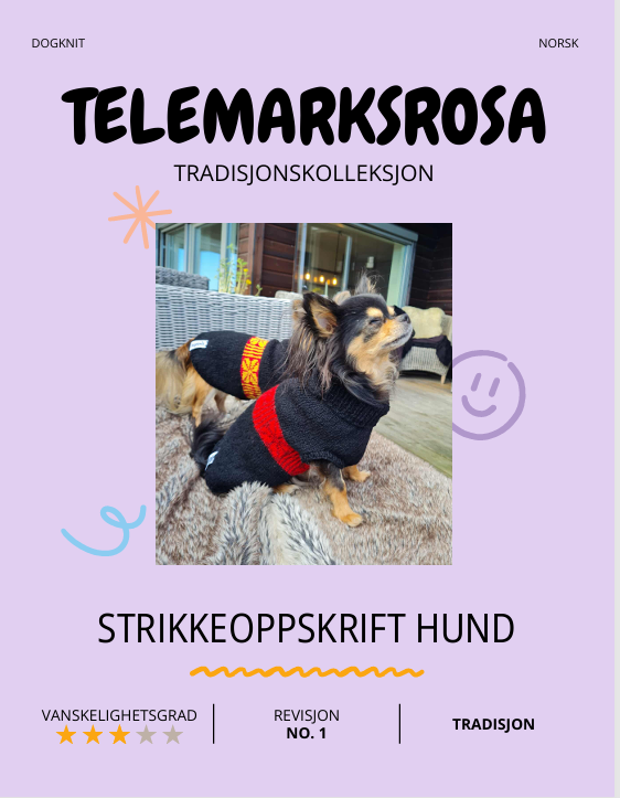 Telemarksrosa Genser 💖